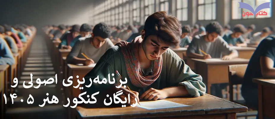برنامه‌ریزی اصولی و رایگان کنکور هنر ۱۴۰۵