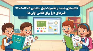 یه تصویر شاخص مقاله میخوام با این عنوان کتاب‌های جدید و تغییرات اول ابتدایی ۱۴۰۴-۱۴۰۵؛ خبرهای داغ برای کلاس اولی‌ها!